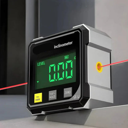 2026 Hot Sale 40% OFF💥Magnetic Digital Angle Finder with Electronic Laser