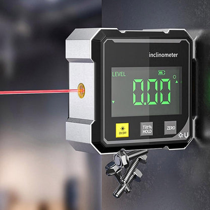 2026 Hot Sale 40% OFF💥Magnetic Digital Angle Finder with Electronic Laser