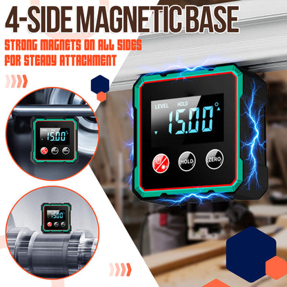 2025 Hot Sale 40% OFF💥Magnetic Digital Angle Finder with Electronic Laser