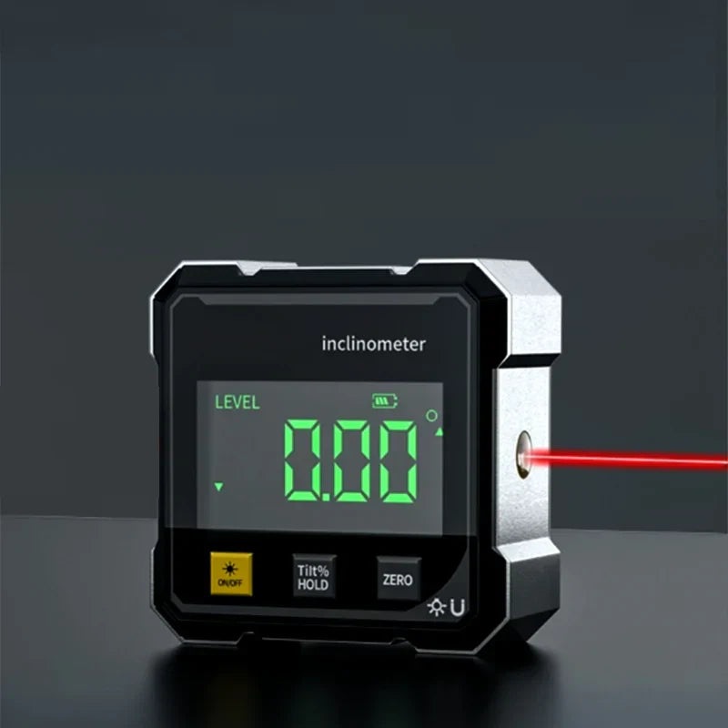 2026 Hot Sale 40% OFF💥Magnetic Digital Angle Finder with Electronic Laser